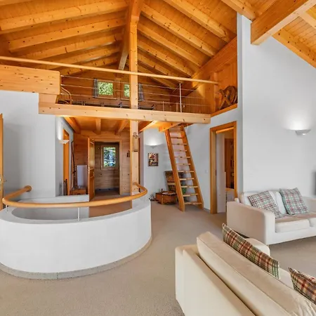 La Frenaie A Avec Vue Sur Les Alpes Chalet Anzère