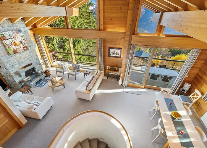 Chalet La Frenaie A Avec Vue Sur Les Alpes