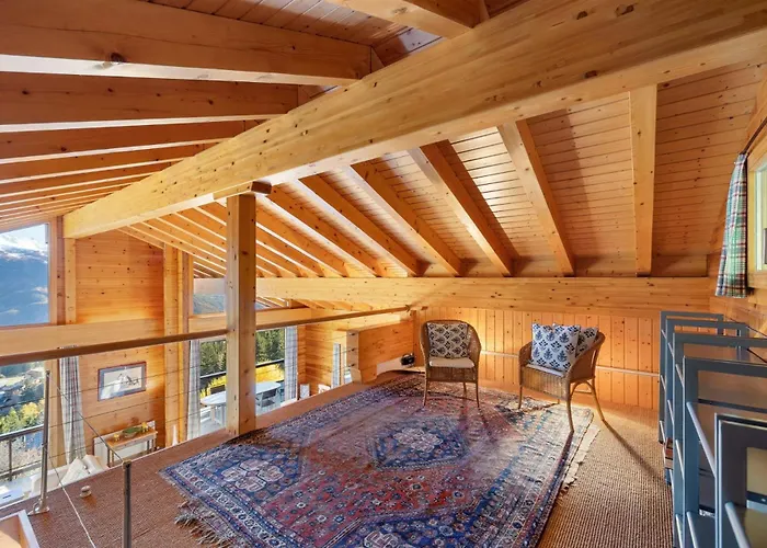 Chalet La Frenaie A Avec Vue Sur Les Alpes