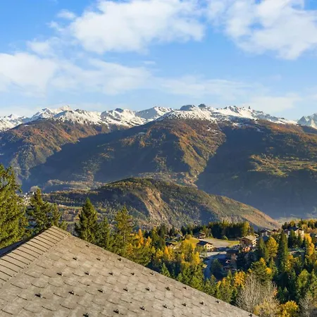 Domek alpejski La Frenaie A Avec Vue Sur Les Alpes Anzère