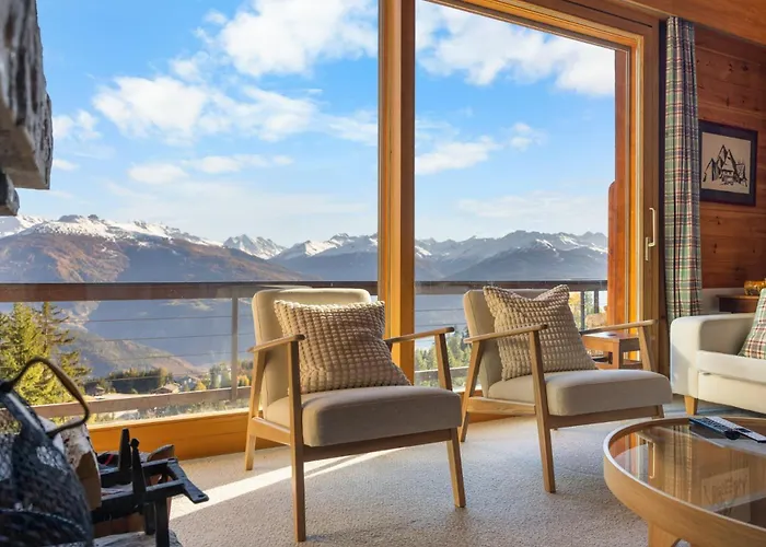 Chalet La Frenaie A Avec Vue Sur Les Alpes Anzère