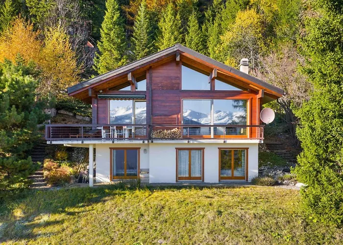 Chalet La Frenaie A Avec Vue Sur Les Alpes