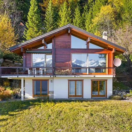 Chalet La Frenaie A Avec Vue Sur Les Alpes